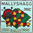 Mallyshagg motorcycle rally badge from Jean-Francois Helias