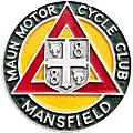 Mansfield Maun MCC motorcycle club badge from Jean-Francois Helias