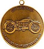 Manx motorcycle rally badge from Jean-Francois Helias