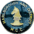 Marlborough & DMCC motorcycle club badge from Jean-Francois Helias