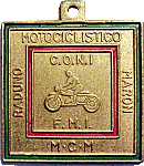 Maron motorcycle rally badge from Jean-Francois Helias