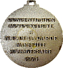 Marseille motorcycle rally badge from Philippe Lorigne