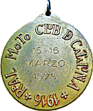 Marzo motorcycle rally badge from Jean-Francois Helias