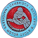 Matchless MC&CC motorcycle club badge from Jean-Francois Helias