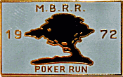 MBRR motorcycle run badge from Jean-Francois Helias
