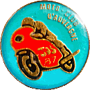 MCA Job motorcycle rally badge from Philippe Micheau