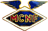 MC du Nord de la France motorcycle club badge from Jean-Francois Helias