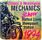Stafford Classic motorcycle show badge from Jean-Francois Helias