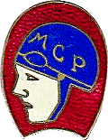 MCP motorcycle club badge from Jean-Francois Helias
