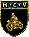 MCV motorcycle club badge from Jean-Francois Helias