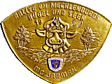 Mecklenburgs motorcycle rally badge from Jean-Francois Helias
