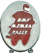 Memba motorcycle rally badge from Terry Reynolds