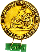 Memmingen motorcycle rally badge from Jean-Francois Helias