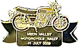 Meon Valley motorcycle rally badge from Jean-Francois Helias