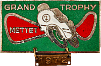 Mettet motorcycle rally badge from Jean-Francois Helias