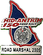 Mid Antrim motorcycle race badge from Jean-Francois Helias