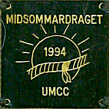 Midsommardraget motorcycle rally badge from Hans Veenendaal