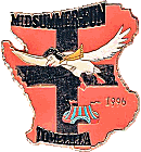 Midsummer Fun Tomelilla motorcycle show badge from Jean-Francois Helias