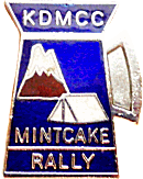 Mintcake motorcycle rally badge from Jean-Francois Helias