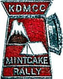 Mintcake motorcycle rally badge from Heather MacGregor
