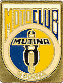 Modena motorcycle club badge from Jean-Francois Helias