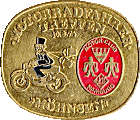 Mohnsen motorcycle rally badge from Jean-Francois Helias