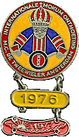 Mokum motorcycle rally badge from Hans Veenendaal