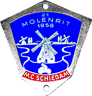Molenrit motorcycle rally badge from Jean-Francois Helias