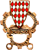 Monaco motorcycle rally badge from Jean-Francois Helias