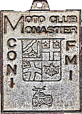 Monastier motorcycle rally badge from Jean-Francois Helias