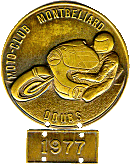 Montbeliard motorcycle rally badge from Patrick Servanton