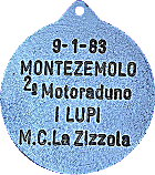 Montezemolo motorcycle rally badge from Jean-Francois Helias