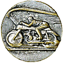 Monviso motorcycle rally badge from Jean-Francois Helias