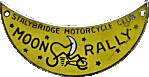 Moon motorcycle rally badge