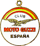 Moto Guzzi Espana Club motorcycle club badge from Jean-Francois Helias