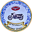 Moto Guzzi Motoraduno Nazionale motorcycle rally badge from Jean-Francois Helias