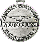 Moto Guzzi San Benedetto motorcycle rally badge from Jean-Francois Helias