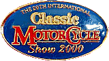 Motor Cycle Show Classic Bike motorcycle show badge from Jean-Francois Helias