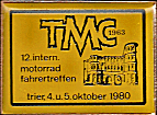 TMC motorcycle rally badge from Hans Veenendaal