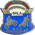 Motorsport motorcycle show badge from Hans Veenendaal