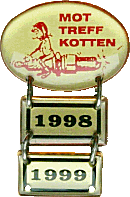 Mot Treff Kotten motorcycle rally badge from Jean-Francois Helias