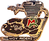 Moy Riders motorcycle rally badge from Jean-Francois Helias