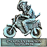 Mungia motorcycle rally badge from Jean-Francois Helias