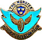 Munster MCC & CC motorcycle club badge from Jean-Francois Helias