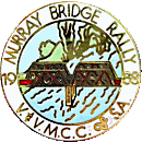 Murray Bridge motorcycle rally badge from Jean-Francois Helias