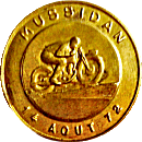 Mussidan motorcycle rally badge from Jean-Francois Helias