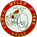 Mylor motorcycle rally badge from Jean-Francois Helias