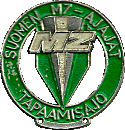 MZ Tapaamisajo motorcycle rally badge from Hans Veenendaal