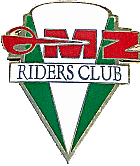 MZ Riders Club motorcycle club badge from Jean-Francois Helias
