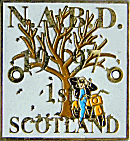 NABD Scotland motorcycle rally badge from Jean-Francois Helias